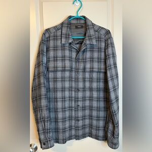 Theory Men's MORY NC Wool Double Shirt / Jacket Size XL